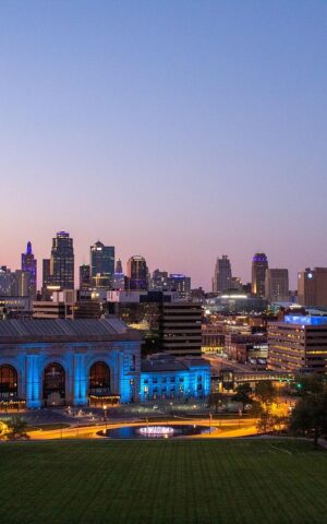 kansas city, skyline, dusk, beautiful, city, buildings, union station, kansas city, kansas city, kansas city, kansas city, kansas city