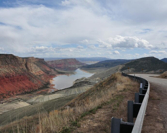 river in canyon