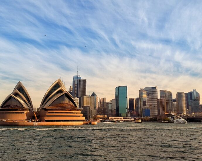 sydney, opera house, australia, architecture, building, sunrise, skyline, nature, cityscape, city, modern, skyscraper, opera