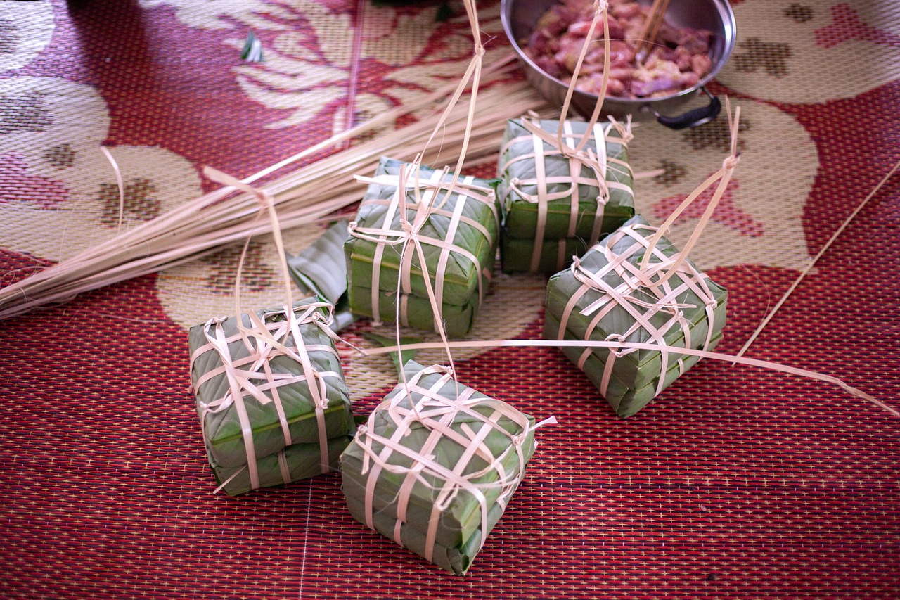 chung cake, banh chung, vietnamese new year, vietnamese cuisine, vietnam, lunar new year, chung cake, banh chung, banh chung, banh chung, banh chung, banh chung